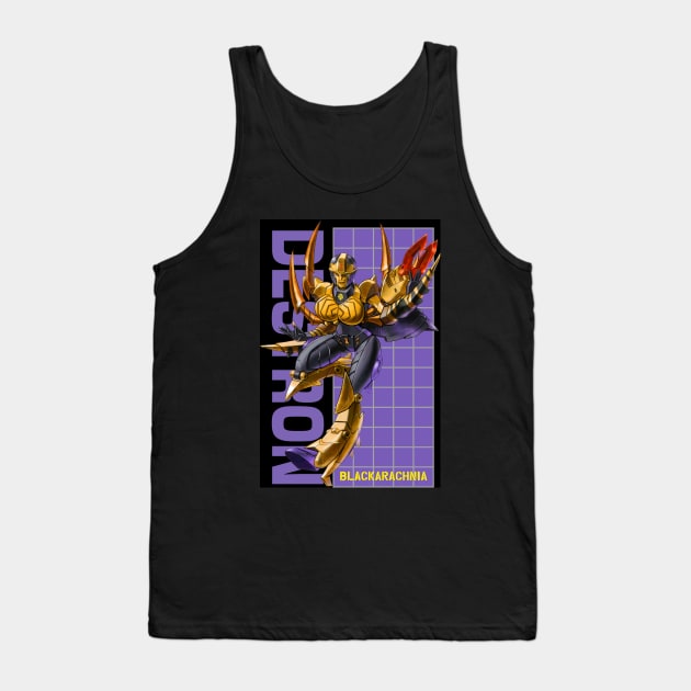 Blackarachnia Tank Top by Draconis130